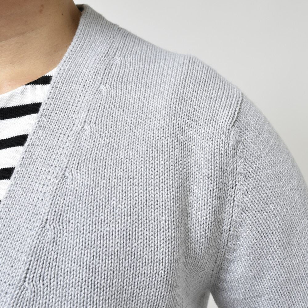 ZANONE(ザノーネ) 5ゲージソフトコットンリブニットカーディガン CARDIGAN/SLIM FIT/813188/ZM360 15602