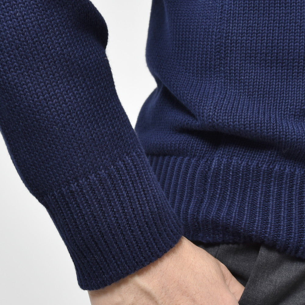 ZANONE(ザノーネ) 5ゲージソフトコットンリブニットカーディガン CARDIGAN/SLIM FIT/813188/ZM360 15602