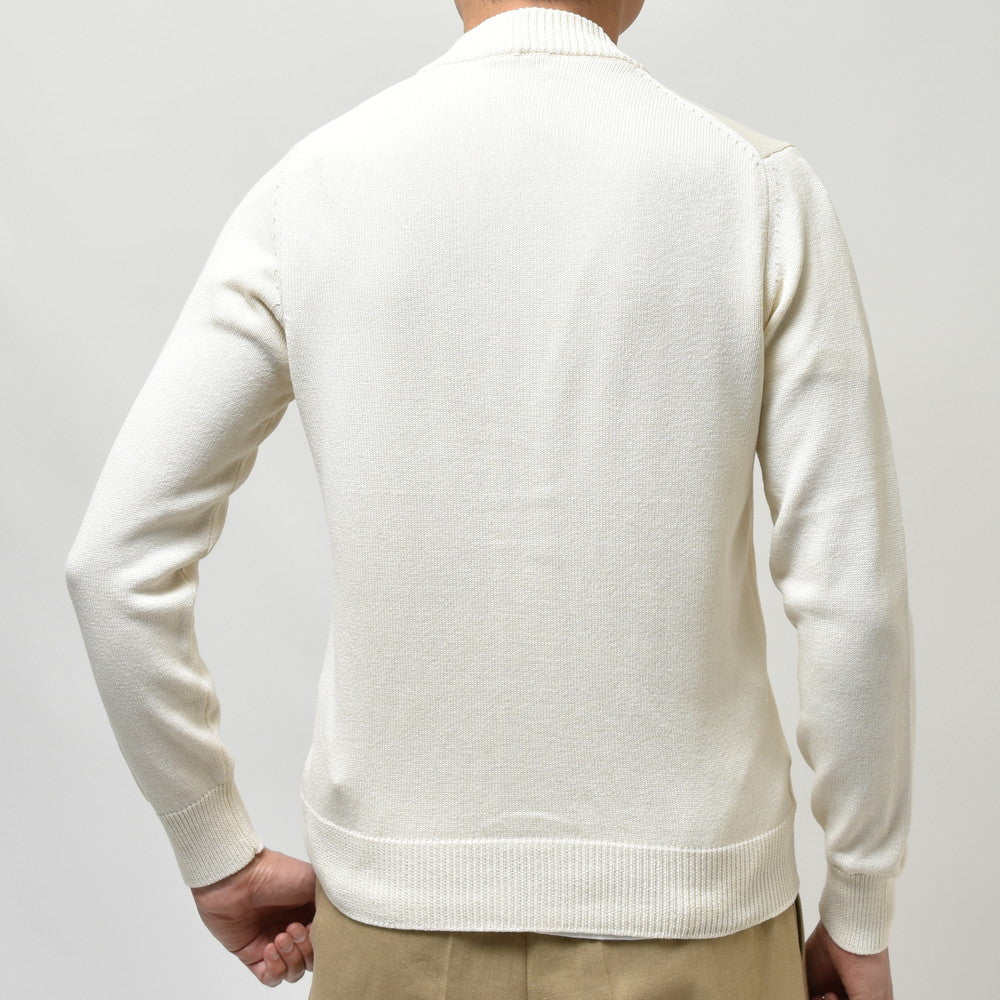 ZANONE(ザノーネ) 5ゲージコットンリブニットカーディガン CARDIGAN/REGULAR FIT/813187/ZM366 15601