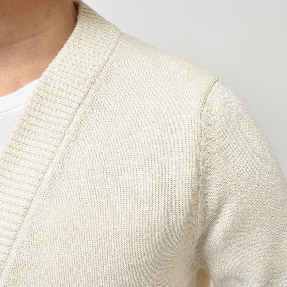 ZANONE(ザノーネ) 5ゲージコットンリブニットカーディガン CARDIGAN/REGULAR FIT/813187/ZM366 15601