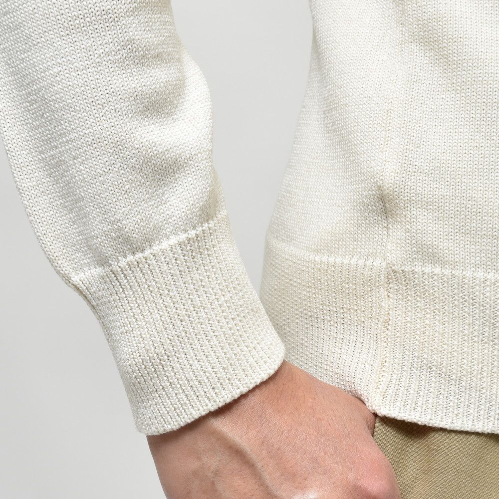 ZANONE(ザノーネ) 5ゲージコットンリブニットカーディガン CARDIGAN/REGULAR FIT/813187/ZM366 15601