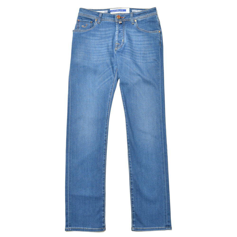 JACOB COHEN(ヤコブコーエン) NICKニック PREMIUM EDITION ウォッシュドレーヨンコットンリヨセルテーパードフィットデニム Sicilia 226-12190