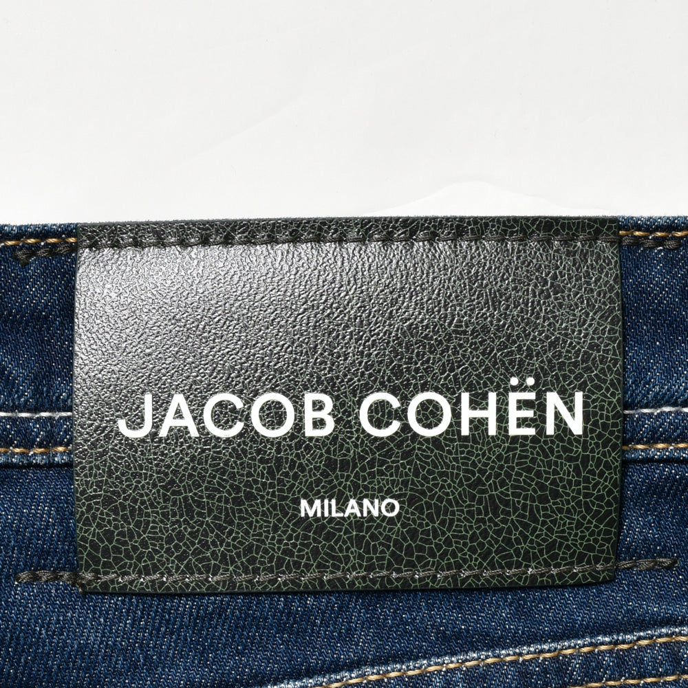 JACOB COHEN(ヤコブコーエン) BARDバード ENDLESS LUXURY ウォッシュドオーガニックコットンストレッチ テーパードフィットデニム 226-82714