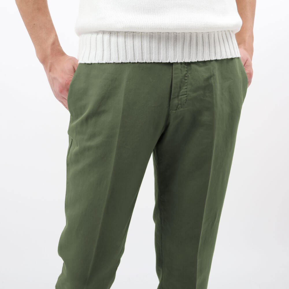 インコテックス / CHINOLINO(チノリノ) ノープリーツ パンツ/SLIM FIT/1W0030 9189A