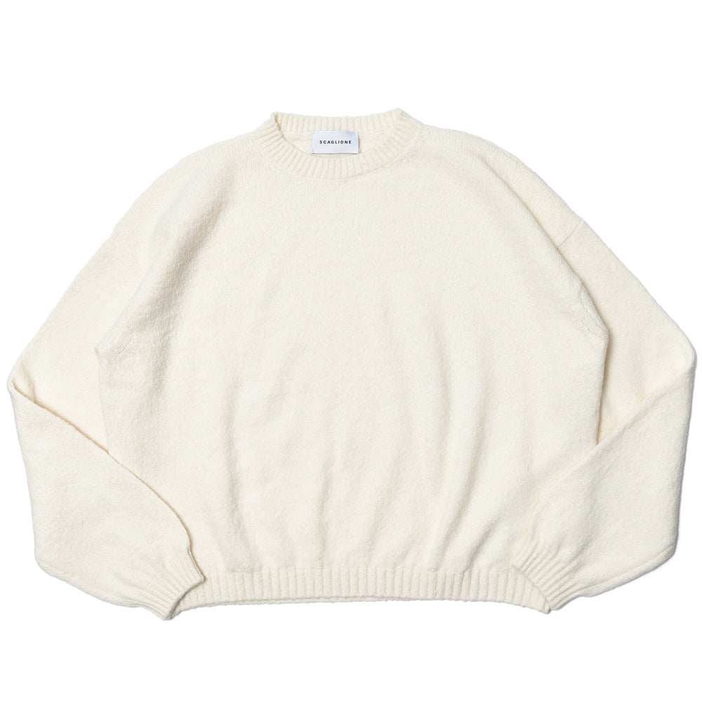 SCAGLIONE(スカリオーネ)<BR>DMC031 クルーネックニット