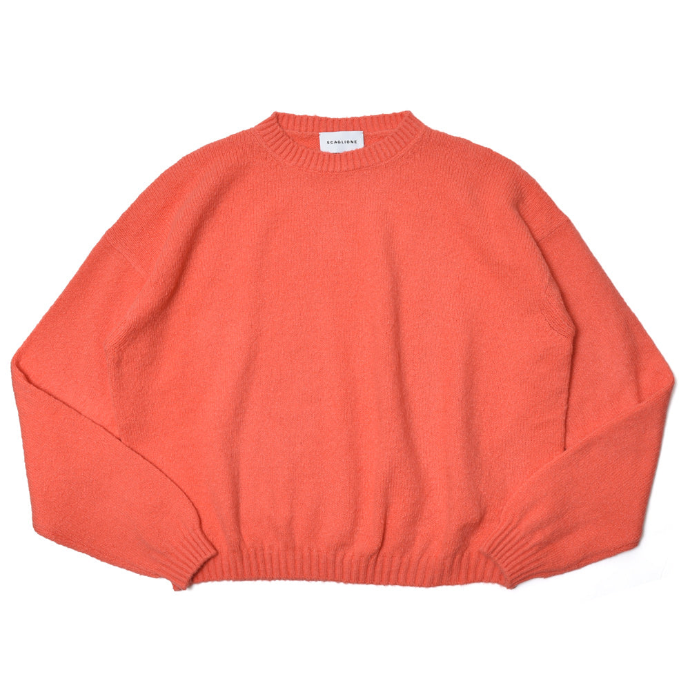 SCAGLIONE(スカリオーネ)<BR>DMC031 クルーネックニット
