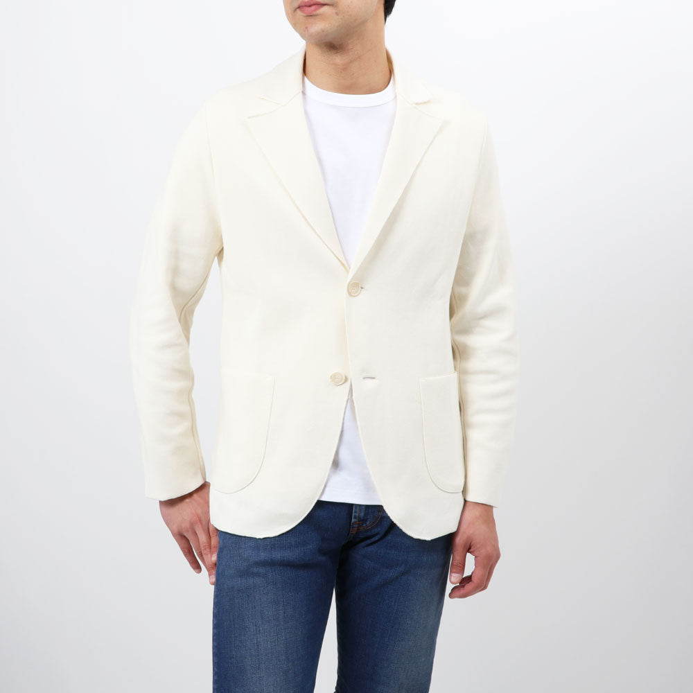 セッテフィーリカシミア / 2B コットン ニットジャケット/JACKET SB