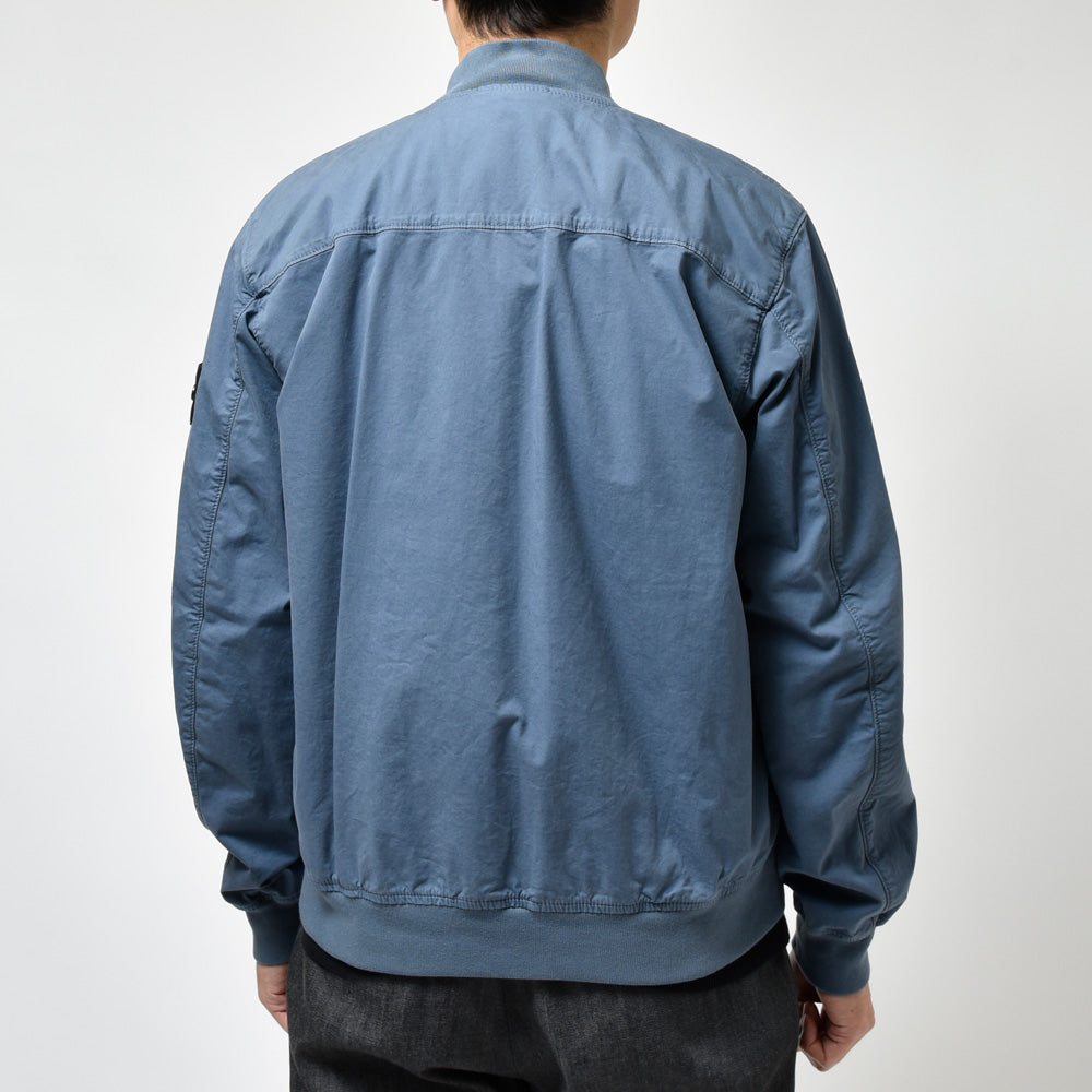 STONE ISLAND(ストーンアイランド) スーピマコットンストレッチツイルボマーブルゾン 80-154-25-10
