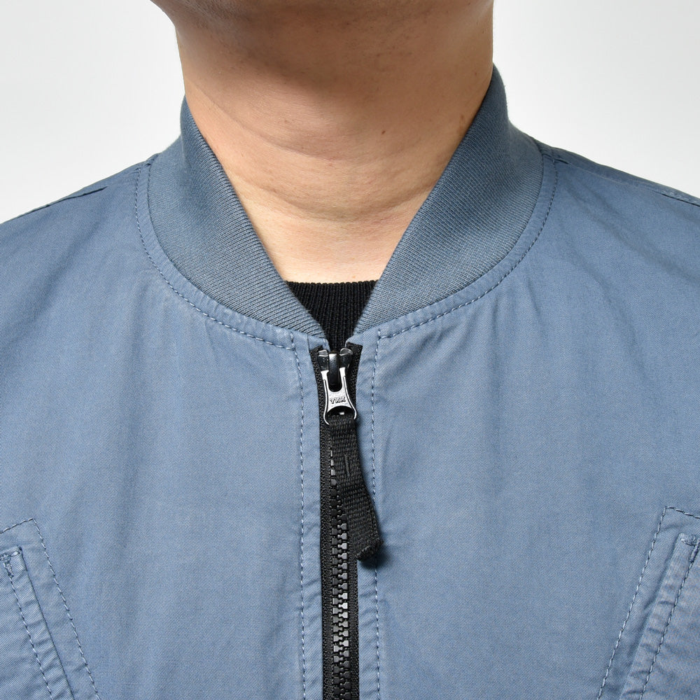 STONE ISLAND(ストーンアイランド) スーピマコットンストレッチツイルボマーブルゾン 80-154-25-10