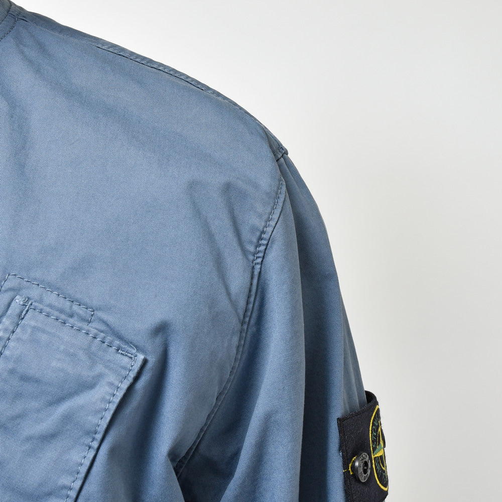 STONE ISLAND(ストーンアイランド) スーピマコットンストレッチツイルボマーブルゾン 80-154-25-10
