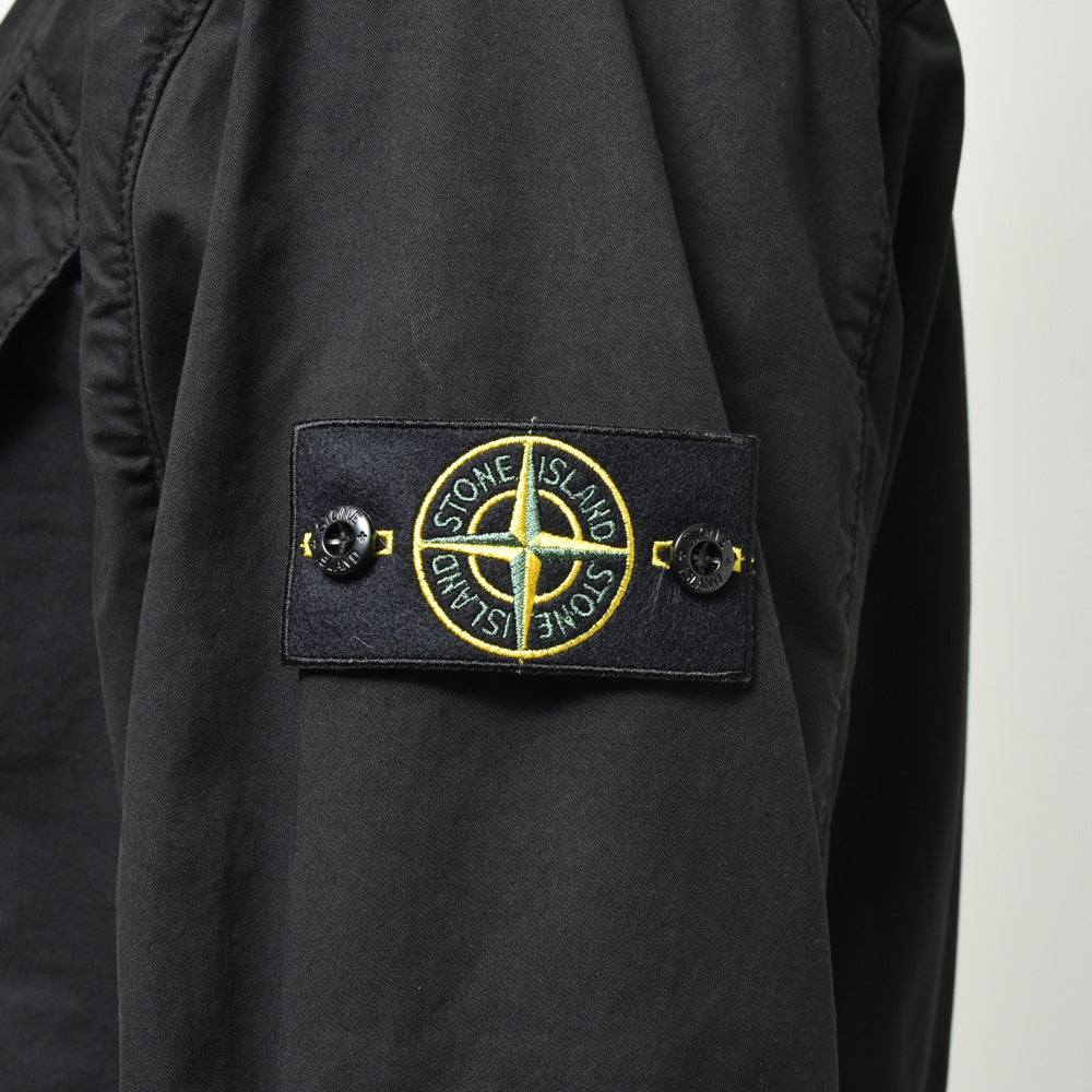 STONE ISLAND(ストーンアイランド) スーピマコットンストレッチツイルボマーブルゾン 80-154-25-10