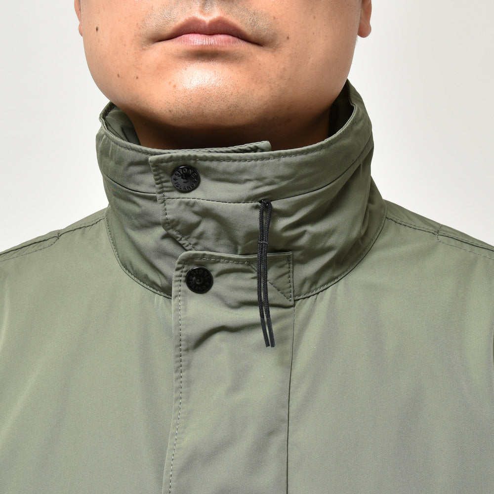 STONE ISLAND(ストーンアイランド) ポリエステルマイクロツイルスタンドカラーブルゾン 80-154-16-26