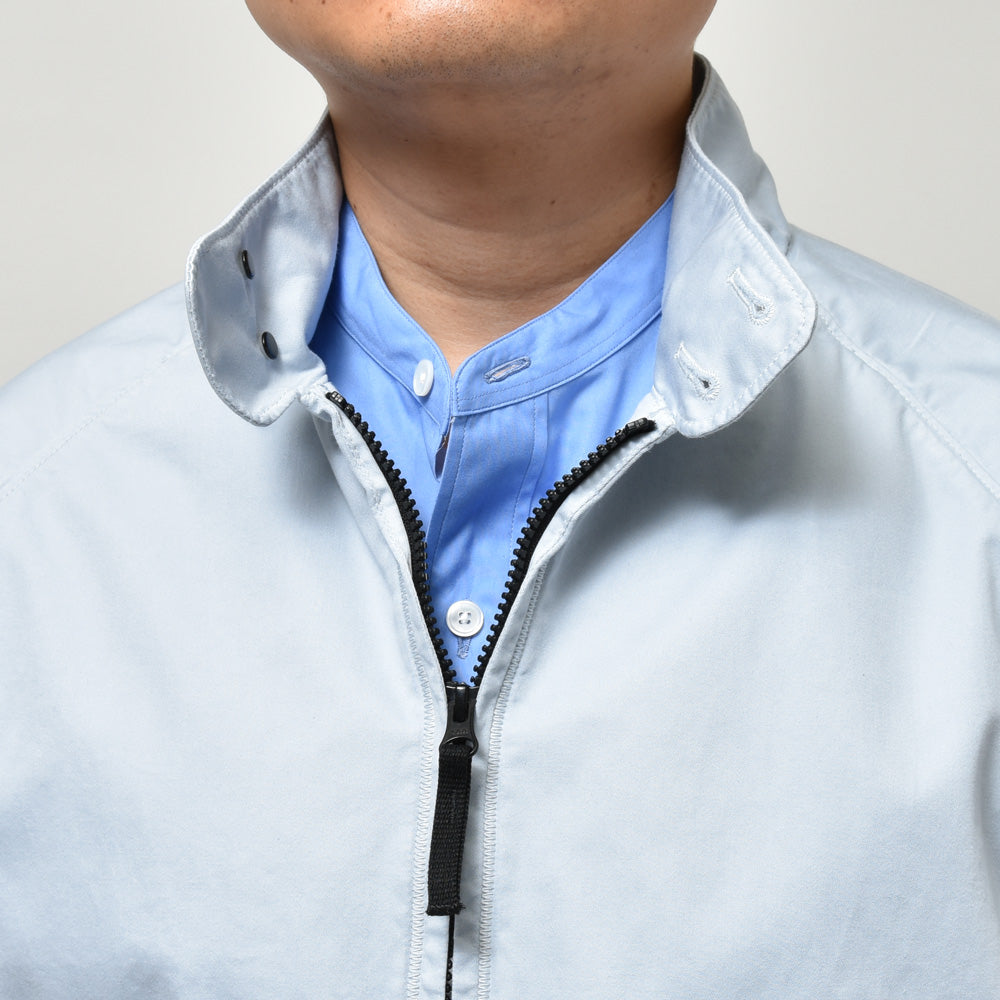 STONE ISLAND(ストーンアイランド) ガーメントダイコットンスタンドカラーブルゾン 80-154-37-34