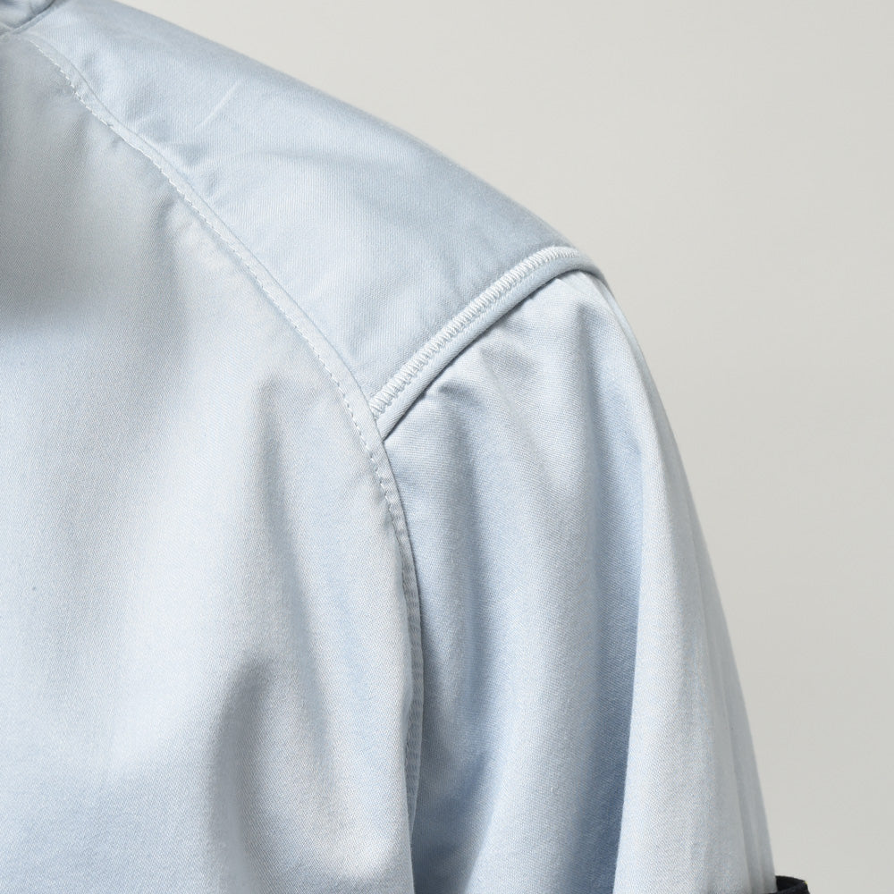 STONE ISLAND(ストーンアイランド) ガーメントダイコットンスタンドカラーブルゾン 80-154-37-34
