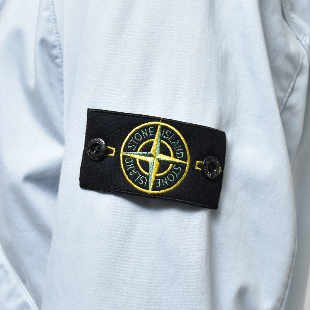 STONE ISLAND(ストーンアイランド) ガーメントダイコットンスタンドカラーブルゾン 80-154-37-34