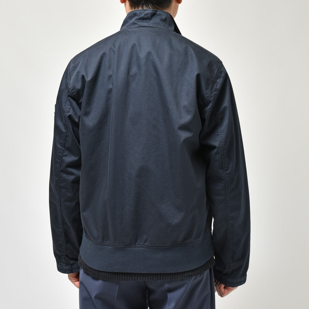 STONE ISLAND(ストーンアイランド) ガーメントダイコットンスタンドカラーブルゾン 80-154-37-34