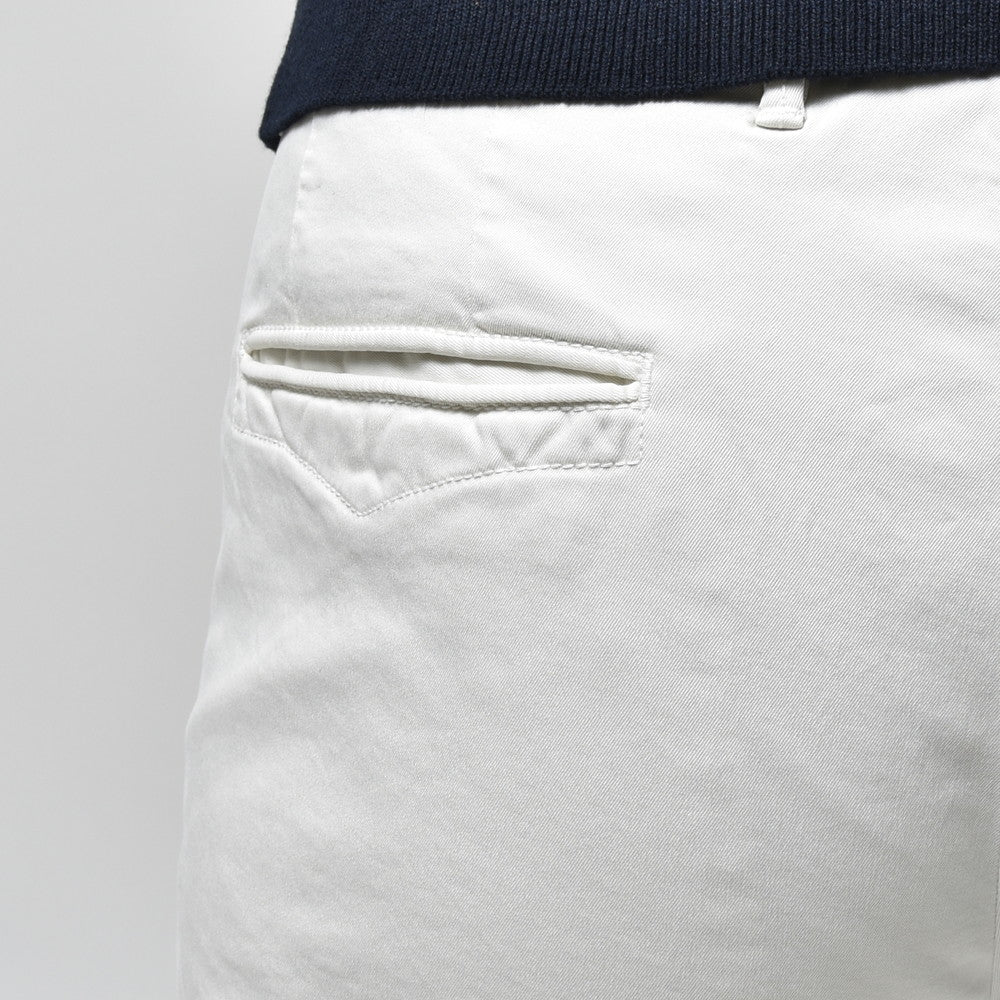 INCOTEX SLACKS(インコテックス スラックス) SLIM FIT ガーメントダイオーガニックコットンストレッチギャバジンテーパードパンツ 17S100-9664A