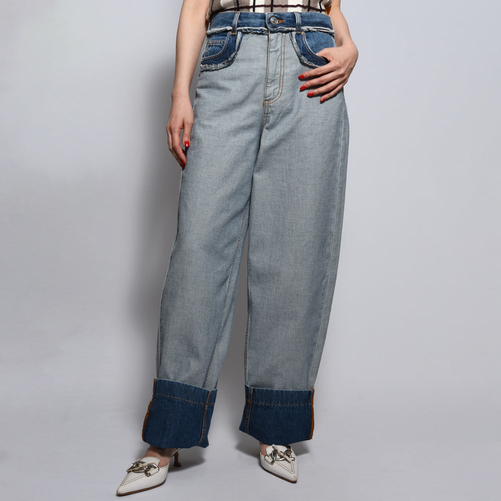 MARNI(マルニ)<BR>PAJD0474SQ/USCV93 インサイドアウト キャロットジーンズ