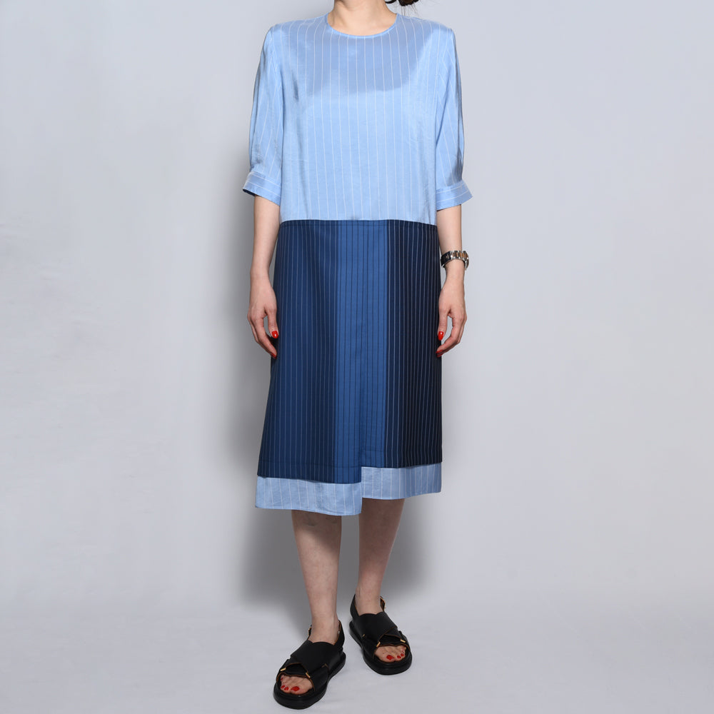 MARNI(マルニ)<BR>ABMA1173Q0/UTWA14 ストライプワンピース