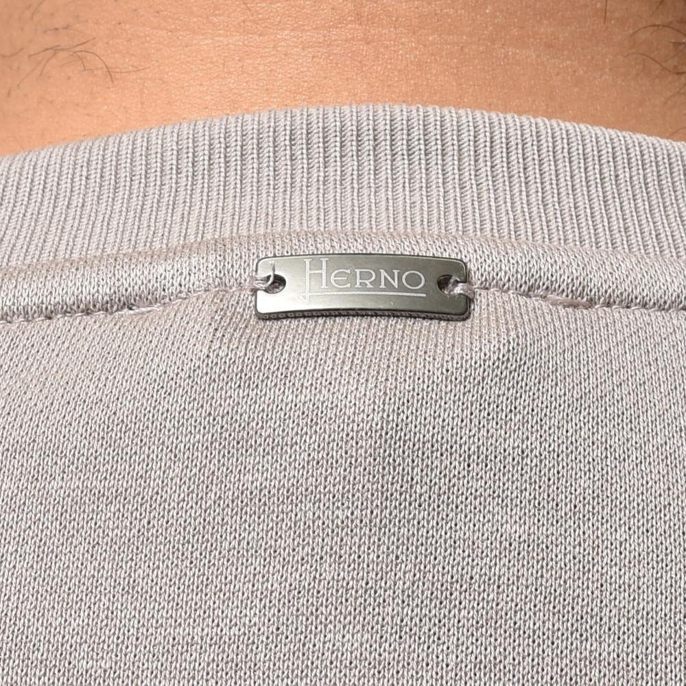 HERNO(ヘルノ) ジャージニットエフェクトS/Sクルーネックカットソー JG000206U-52059