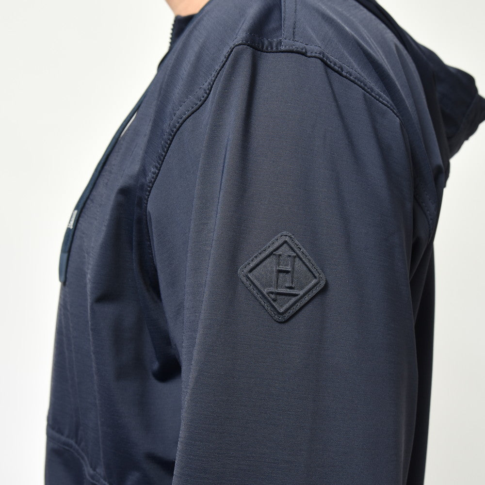 HERNO(ヘルノ) ストレッチナイロンジャージジップフーディー JC000038U-12588S