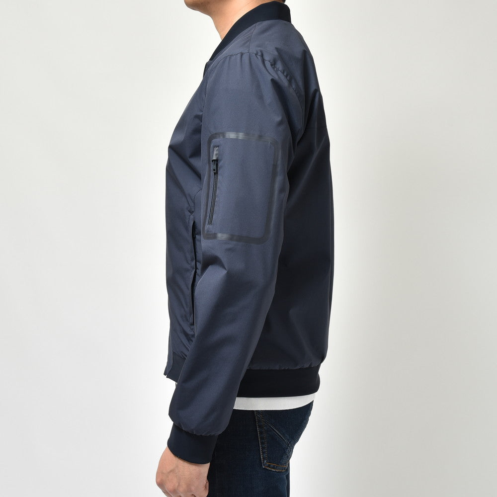 HERNO(ヘルノ) Laminarラミナー 2レイヤーゴアテックスボマーブルゾン GI00091UL-11106