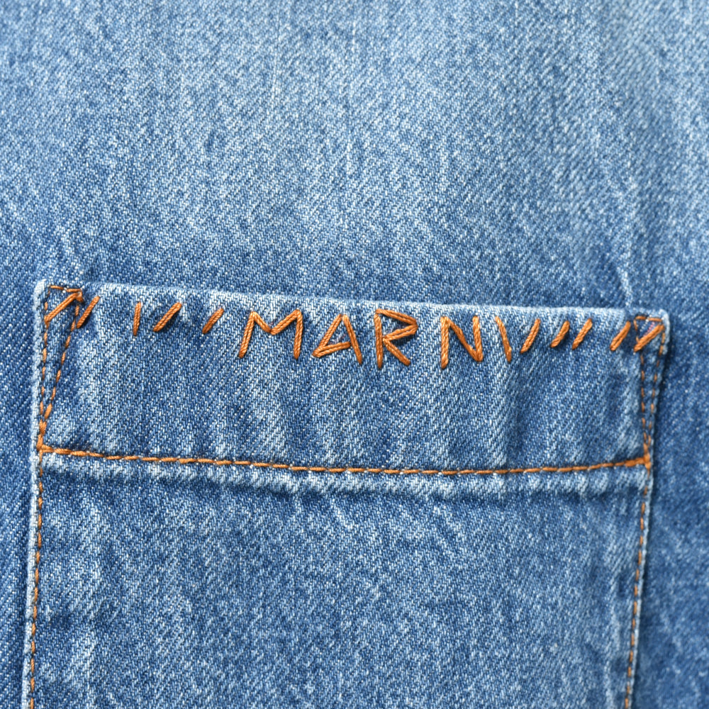 MARNI(マルニ) ウォッシュドコットンデニムシャツ CUJU0061S1 USCW24