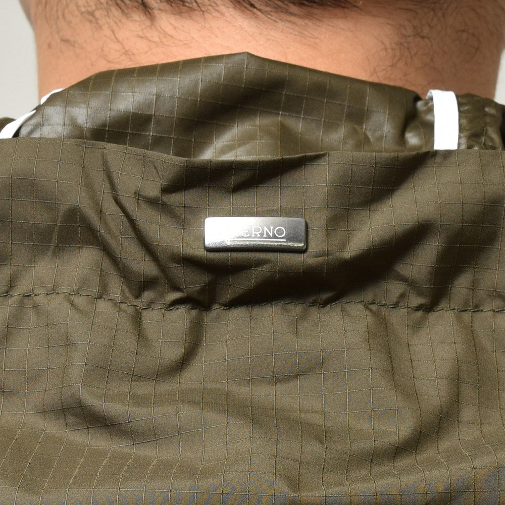 HERNO(ヘルノ) Globeグローブ リップストップポリエステルジップフーディーコート PA000135U-12571