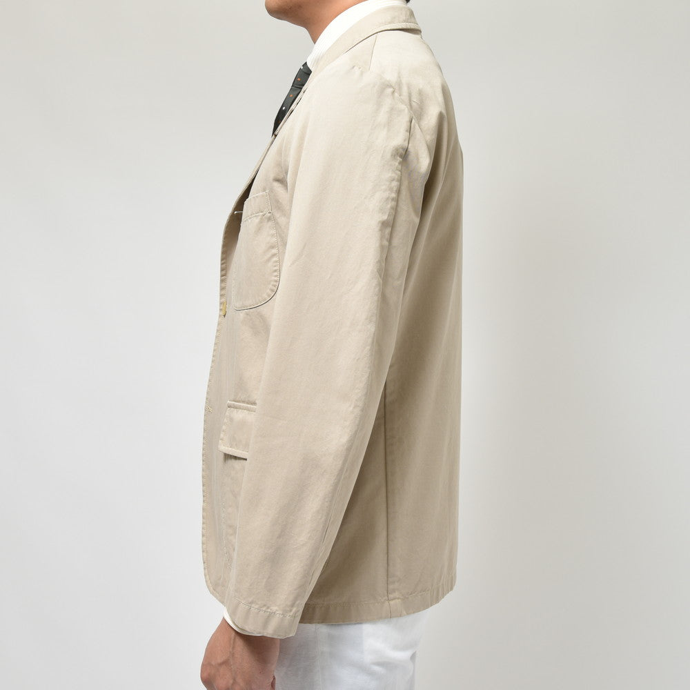 ORBIUM(オルビウム) WORKDRESS BLAZERワークドレスブレザー ガーメントダイコットンギャバジン3Bジャケット 6-B
