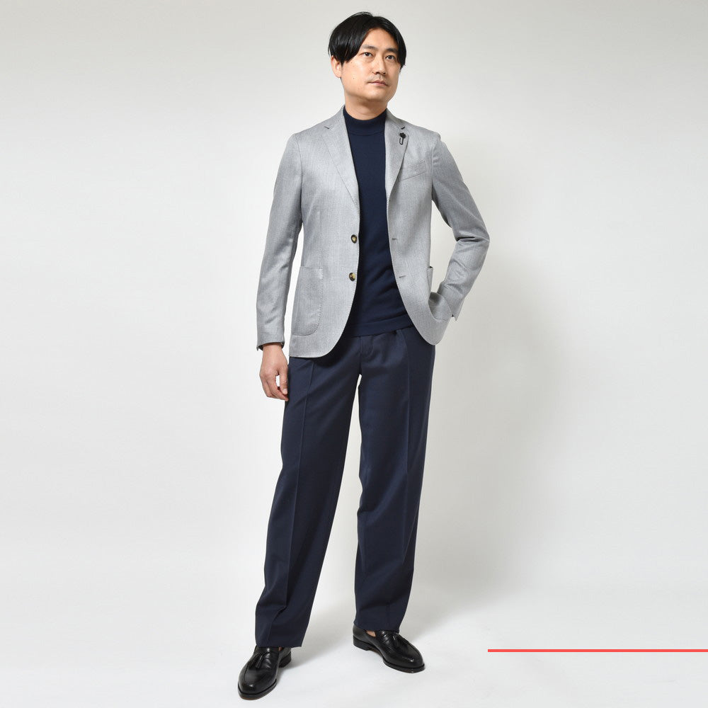 LARDINI(ラルディーニ) ADVANCEアドヴァンス カシミアウールシルクギャバジン3Bジャケット A6000AQ529