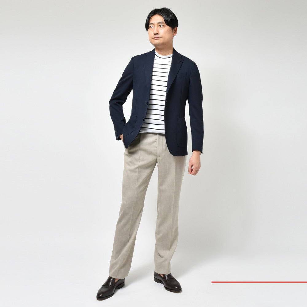 LARDINI(ラルディーニ) ADVANCEアドヴァンス ストレッチウールホップサック3Bジャケット A6000AQ508