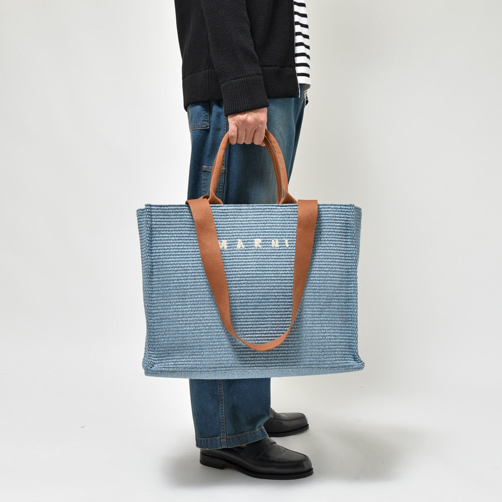 MARNI(マルニ) East-West コットンナイロン2WAYトートバッグ SHMQ0034Q0 P3860