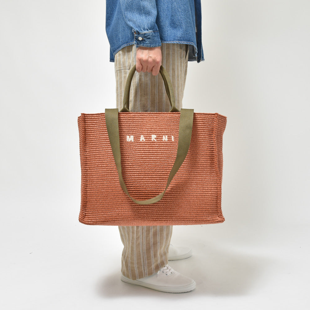 MARNI(マルニ) East-West コットンナイロン2WAYトートバッグ SHMQ0034Q0 P3860