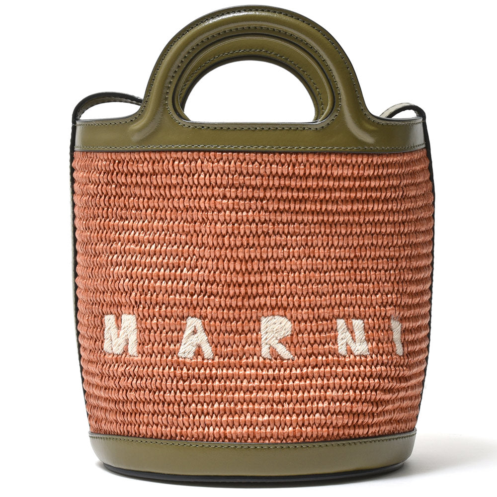 MARNI(マル二)<BR>SCMP0056Q1/P3860 TROPICALIA BASKET スモールバッグ