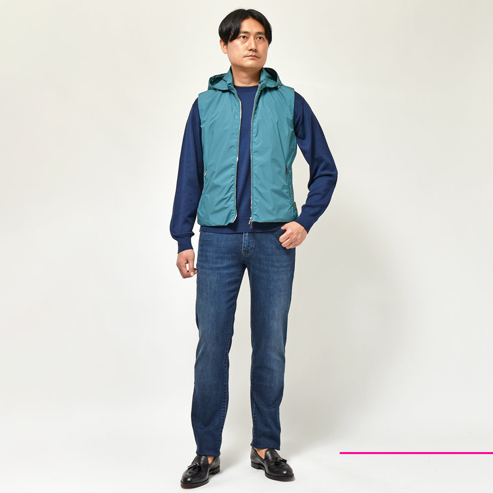 PT TORINO DENIM ピーティートリノデニム コットンポリエステル ストレッチ ウォッシュドデニムパンツ SWING/SUPERSLIM FIT/OA30