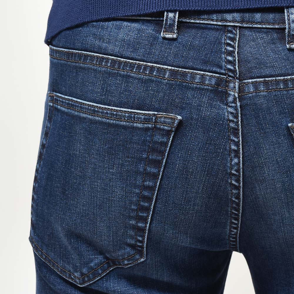 PT TORINO DENIM ピーティートリノデニム コットンポリエステル ストレッチ ウォッシュドデニムパンツ SWING/SUPERSLIM FIT/OA30