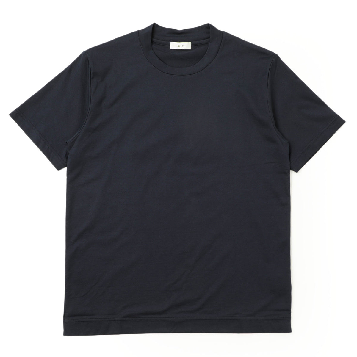 ジム / 菅原靴店別注アイテム!プラチナムフェイスコットン スロープネック クルーネック Tシャツ/ 24204669 / ネイビー