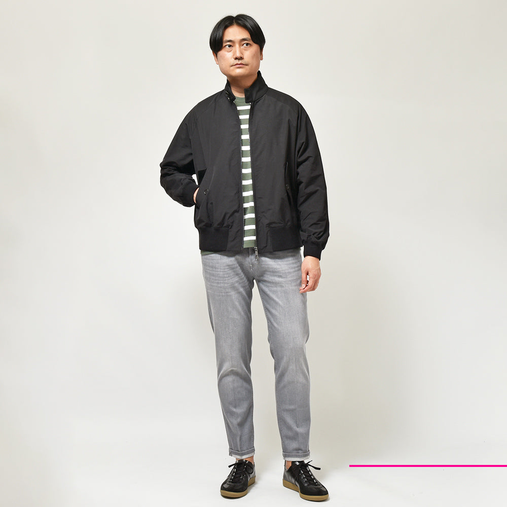 PT TORINO DENIM ピーティートリノデニム コットン ストレッチ ウォッシュド ブラックデニムパンツ REGGAE/TAPERED FIT/TX06