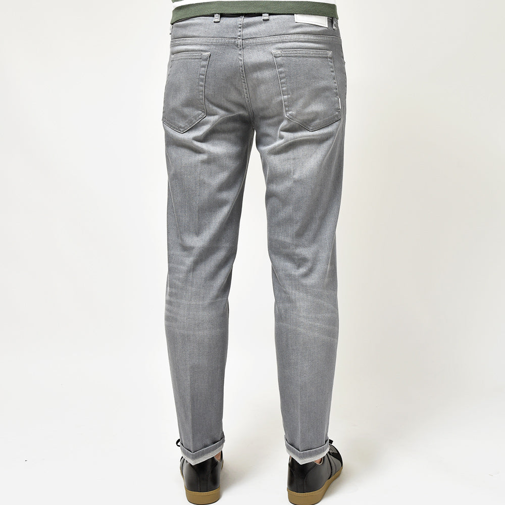 PT TORINO DENIM ピーティートリノデニム コットン ストレッチ ウォッシュド ブラックデニムパンツ REGGAE/TAPERED FIT/TX06