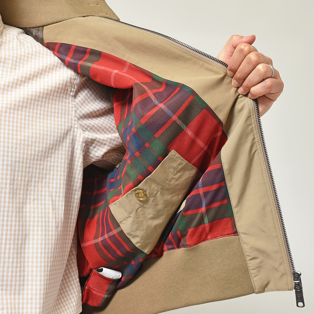 BARACUTA バラクータ CLICKER G9 ジーナイン ポリエステル コットン スイングトップ ブルゾン