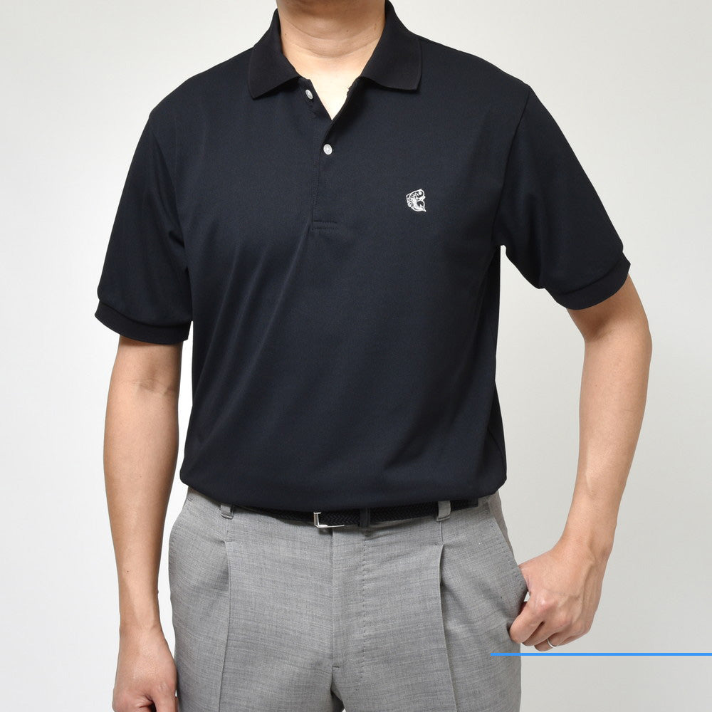HAND ROOM(ハンドルーム) guji golf別注ポリエステル天竺S/Sポロ 8541-1710