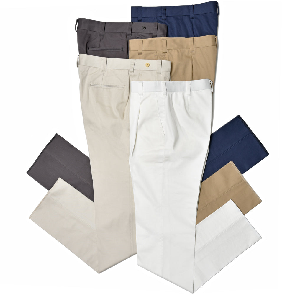 IGARASHI TROUSERS(五十嵐トラウザーズ) コットンチノ1プリーツスリムテーパードパンツ IGT/1OUTP/W2010