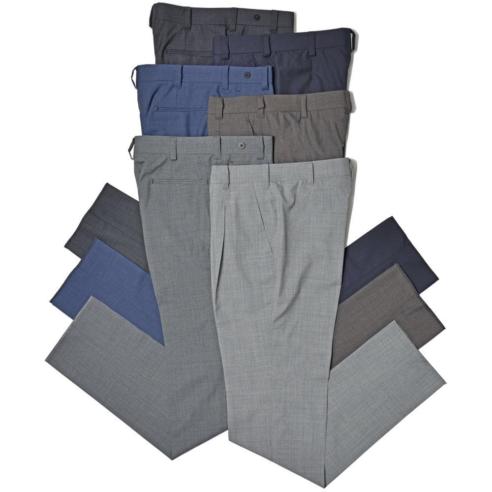 IGARASHI TROUSERS(五十嵐トラウザーズ) ウールトロピカル1プリーツスリムテーパードパンツ IGT/1OUTP/CNB