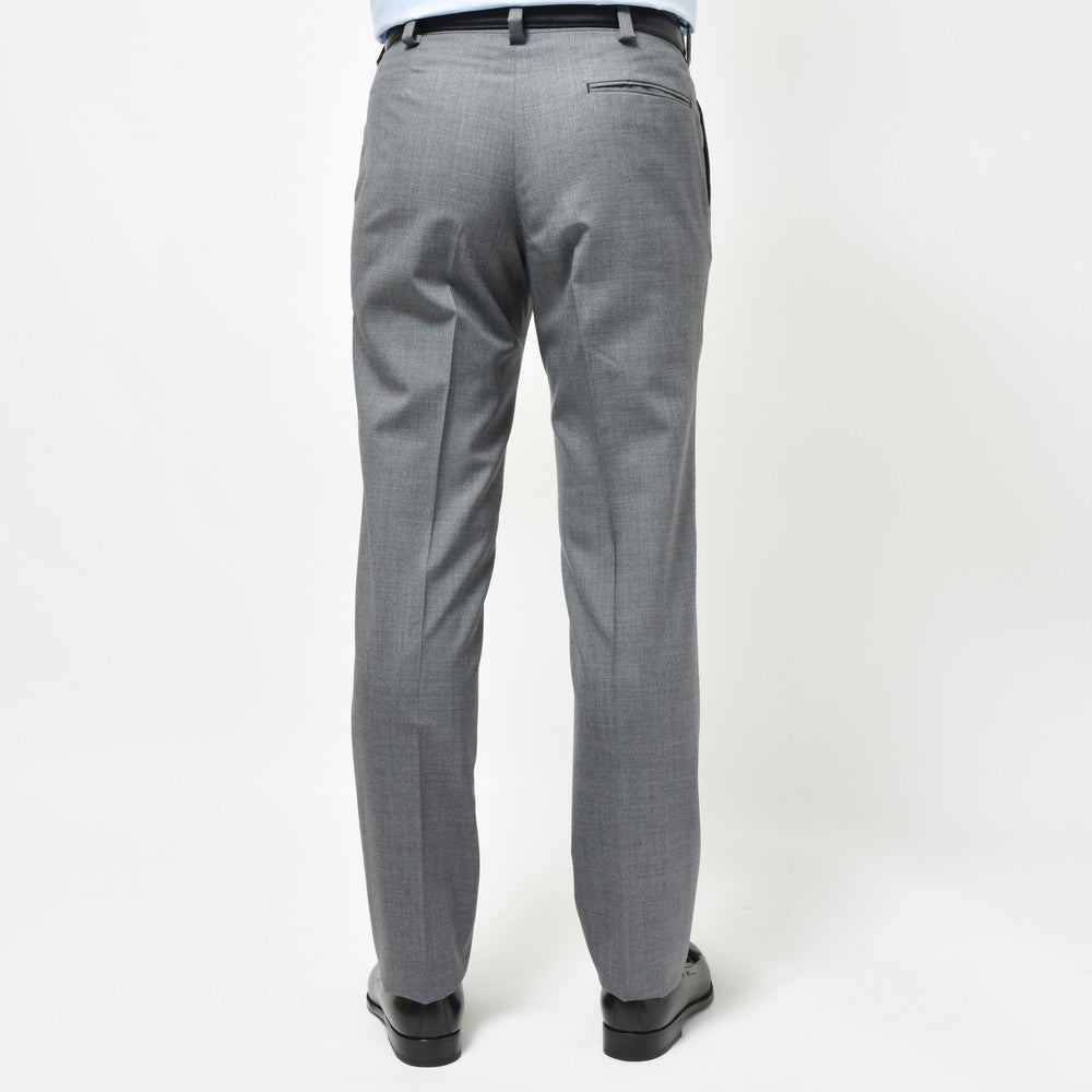 IGARASHI TROUSERS(五十嵐トラウザーズ) ウールトロピカル1プリーツスリムテーパードパンツ IGT/1OUTP/CNB