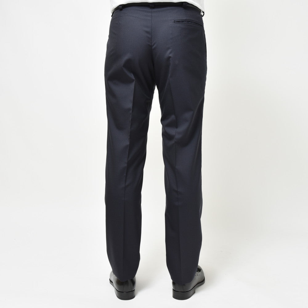 IGARASHI TROUSERS(五十嵐トラウザーズ) ウールトロピカル1プリーツスリムテーパードパンツ IGT/1OUTP/CNB