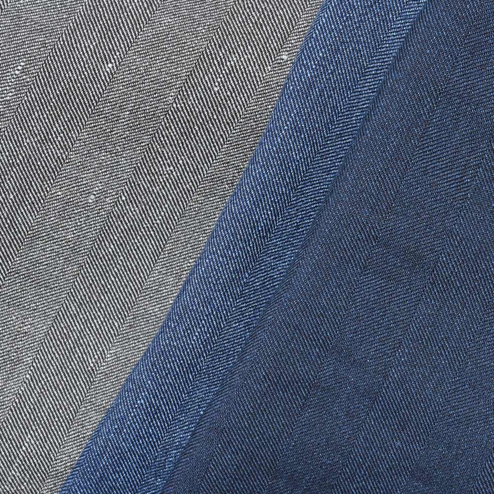 guji(グジ) リネンウールヘリンボーン3Bジャケット(VITALE BARBERIS CANONICOファブリック使用)【春/夏】