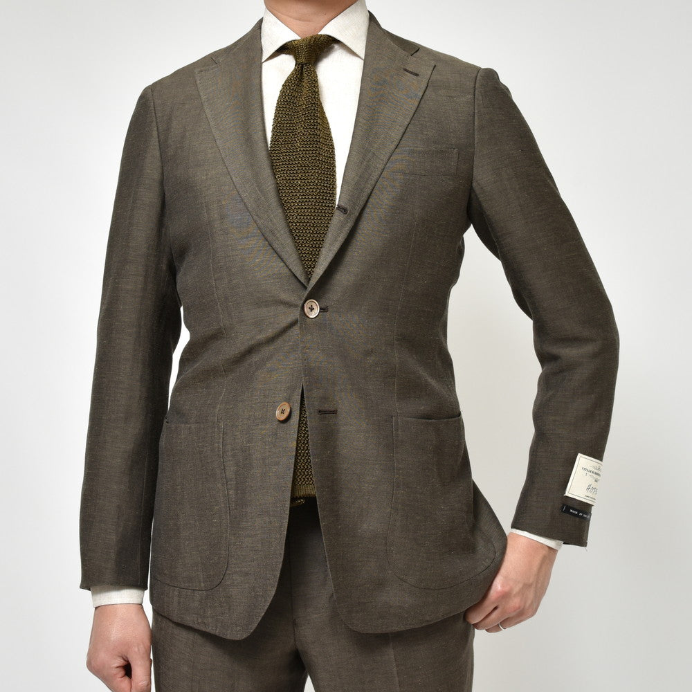 guji(グジ) ウールリネンリヨセル3Bジャケット(VITALE BARBERIS CANONICOファブリック使用)【春/夏】