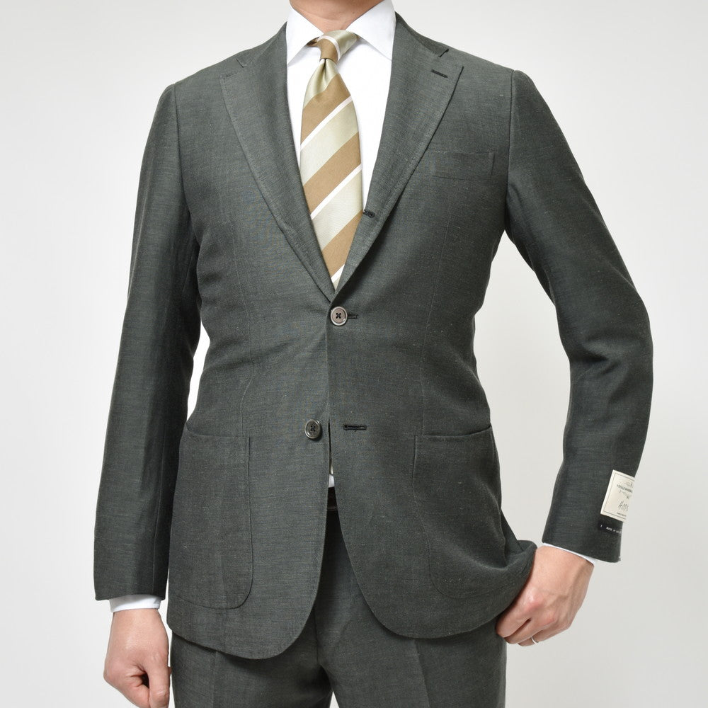 guji(グジ) ウールリネンリヨセル3Bジャケット(VITALE BARBERIS CANONICOファブリック使用)【春/夏】