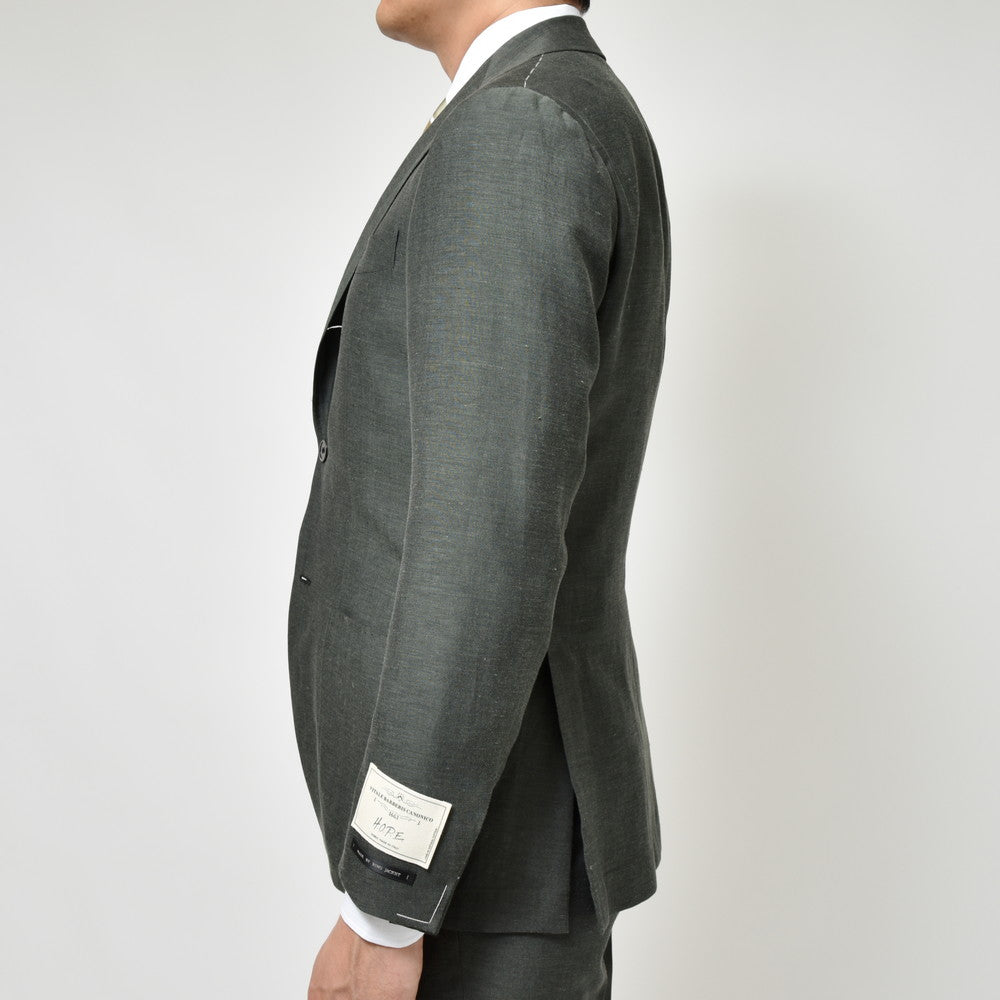 guji(グジ) ウールリネンリヨセル3Bジャケット(VITALE BARBERIS CANONICOファブリック使用)【春/夏】