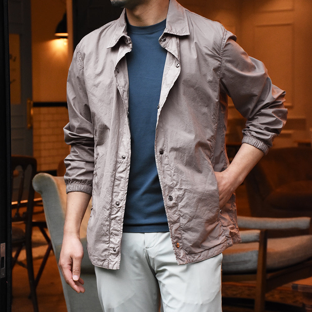 ヘルノ / Dyed Stretch Cotton シャツタイプ ブルゾン/GI000398U 13172